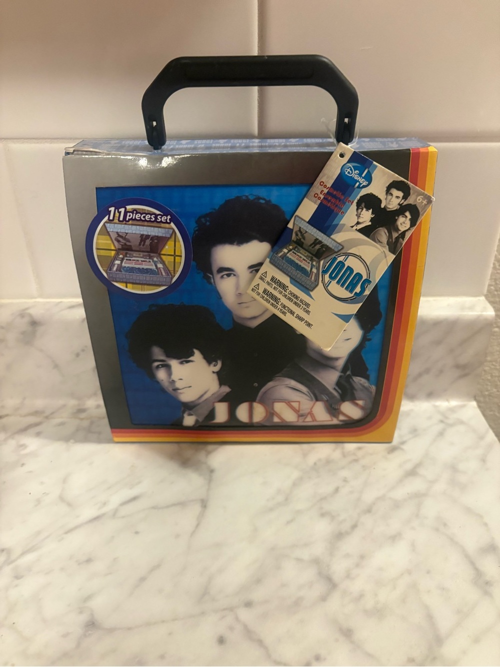 Rare vintage Jonas Brothers cosmetic 11 piece set brand new with tags